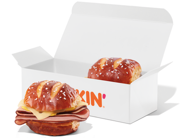 Dunkin' Ham & Swiss Pretzel Sliders Dunkin' Ham & Swiss Pretzel Sliders