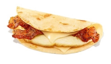 Dunkin' Sweet Black Pepper Bacon Wake-Up Wrap