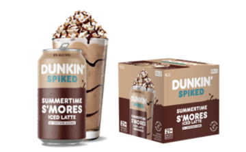 Dunkin' Spiked Summertime S'mores Iced Latte