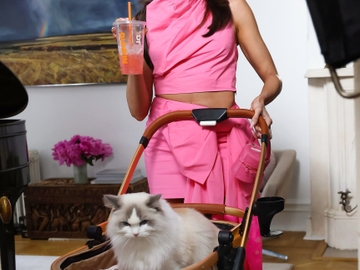 Paige & Daphne DeSorbo x Dunkin' Pink Spritz Refresher Paige & Daphne DeSorbo x Dunkin' Pink Spritz Refresher