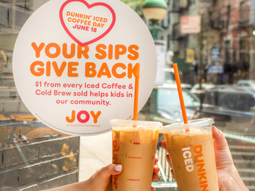 Dunkin' Iced Coffee Day