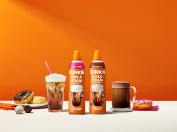 Dunkin' Cold Foam Creamers Hero Image 1