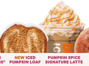 Pumpkin at Dunkin'