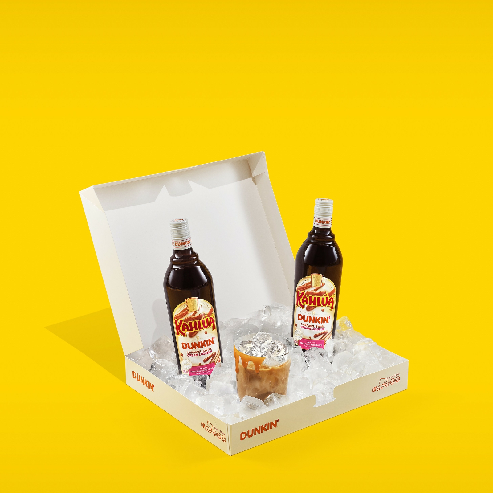 Kahlua Dunkin' Caramel Swirl Cream Liqueur