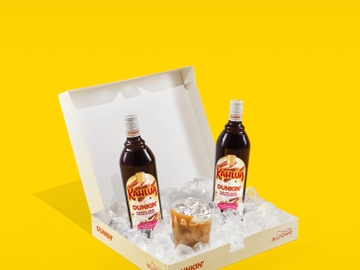 Kahlua Dunkin' Caramel Swirl Cream Liqueur Kahlua Dunkin' Caramel Swirl Cream Liqueur