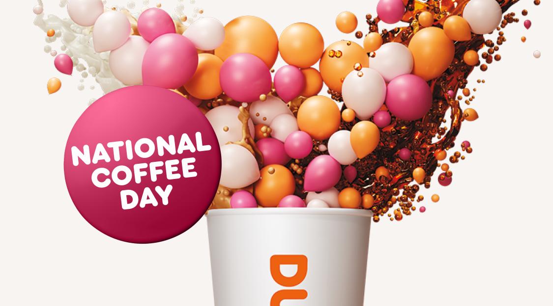 Celebrate National Coffee Day at Dunkin'