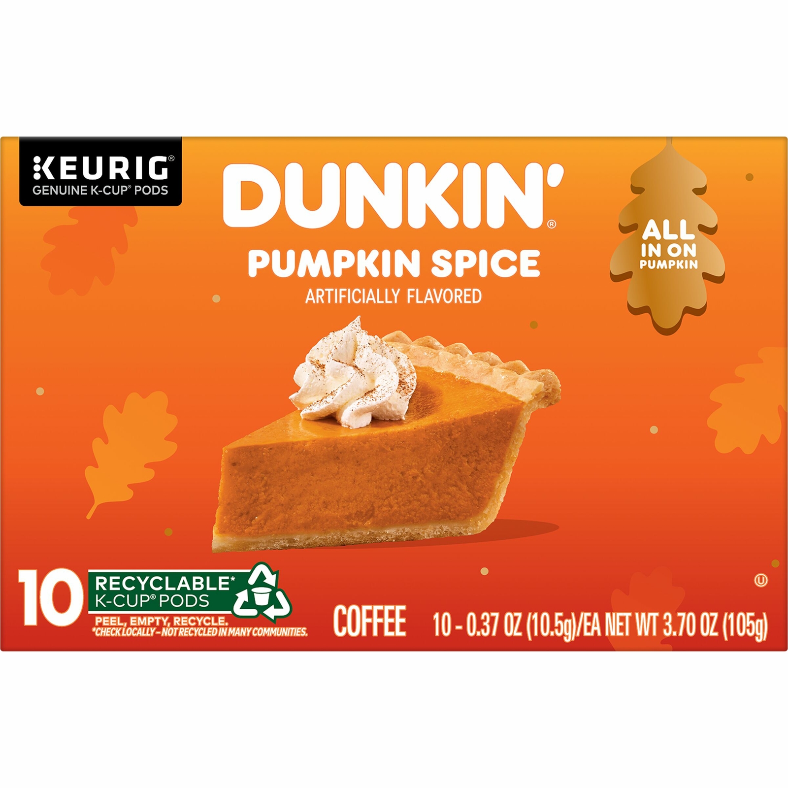 Dunkin’ Pumpkin Spice K-Cup® Pods