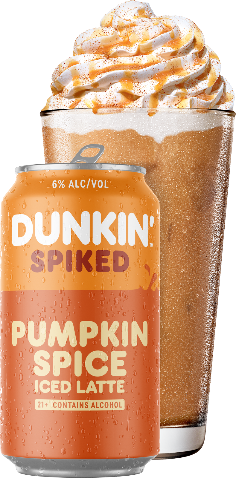 Dunkin’ Spiked Pumpkin Spice Iced Latte