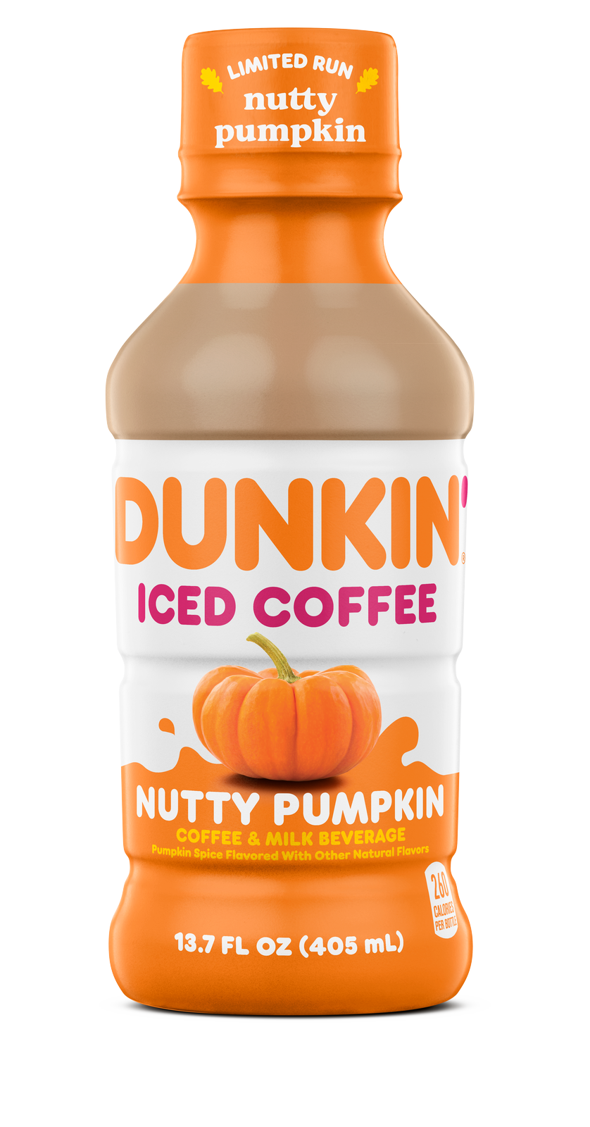 Dunkin’ Nutty Pumpkin Iced Coffee 