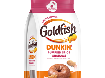 Goldfish® Dunkin'™ Pumpkin Spice Grahams Goldfish® Dunkin'™ Pumpkin Spice Grahams