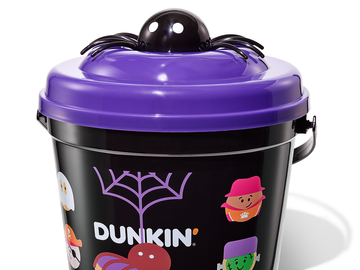 Dunkin' Halloween MUNCHKINS Bucket Dunkin' Halloween MUNCHKINS Bucket