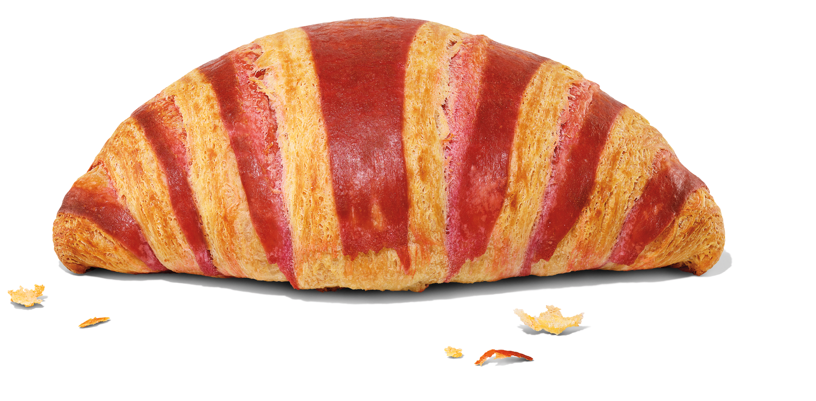 Dunkin' Raspberry Striped Croissant