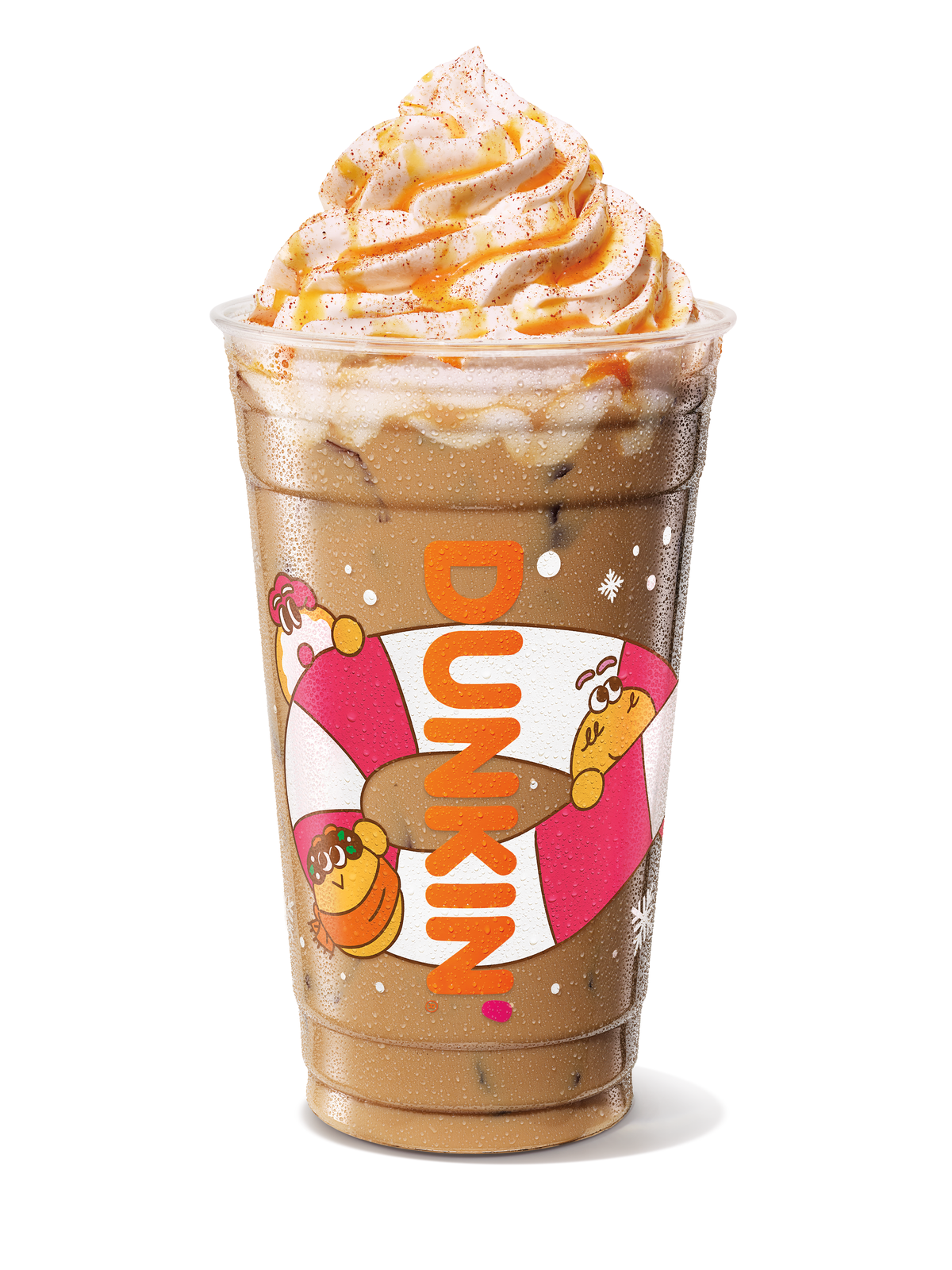 Dunkin' Toasted White Chocolate Iced Signature Latte