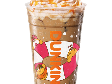 Dunkin' Toasted White Chocolate Iced Signature Latte Dunkin' Toasted White Chocolate Iced Signature Latte