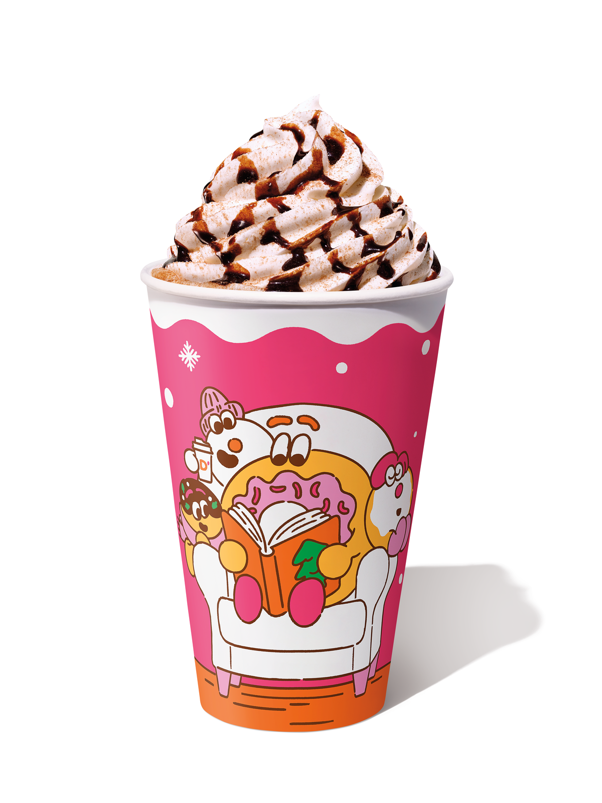 Dunkin' Hot Peppermint Mocha Signature Latte