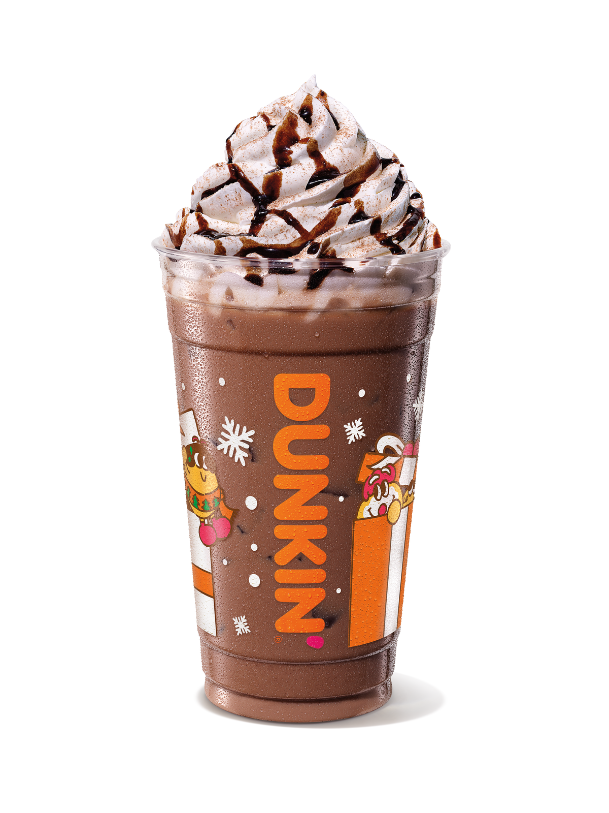 Dunkin' Peppermint Mocha Iced Signature Latte