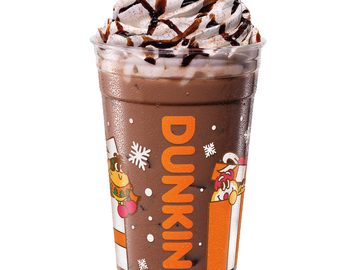 Dunkin' Peppermint Mocha Iced Signature Latte