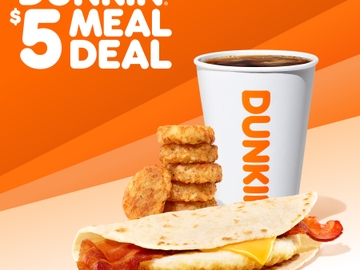 Dunkin' $5 Meal Deal