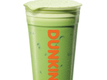Dunkin' Almond Protein Matcha Iced Latte