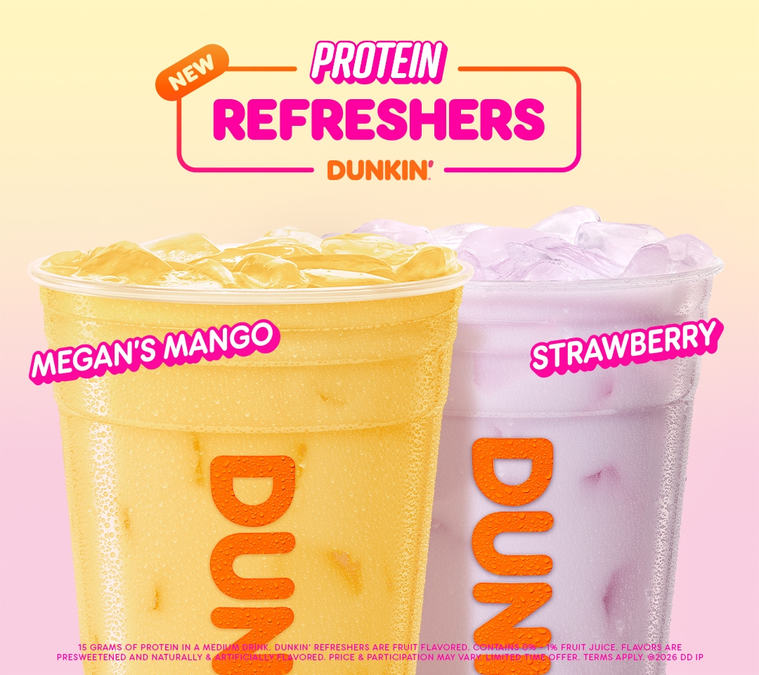Dunkin' Protein Refreshers
