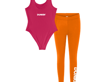 Dunkin' Retro Workout Set