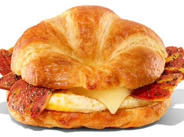 Dunkin' Sweet Black Pepper Bacon Sandwich