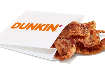 Dunkin' Sweet Black Pepper Snackin' Bacon 