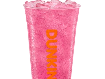 Dunkin' Blush Spritz Refresher