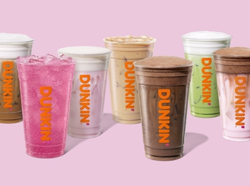 Dunkin' Valentine's Day Drink Lineup Dunkin' Valentine's Day Drink Lineup