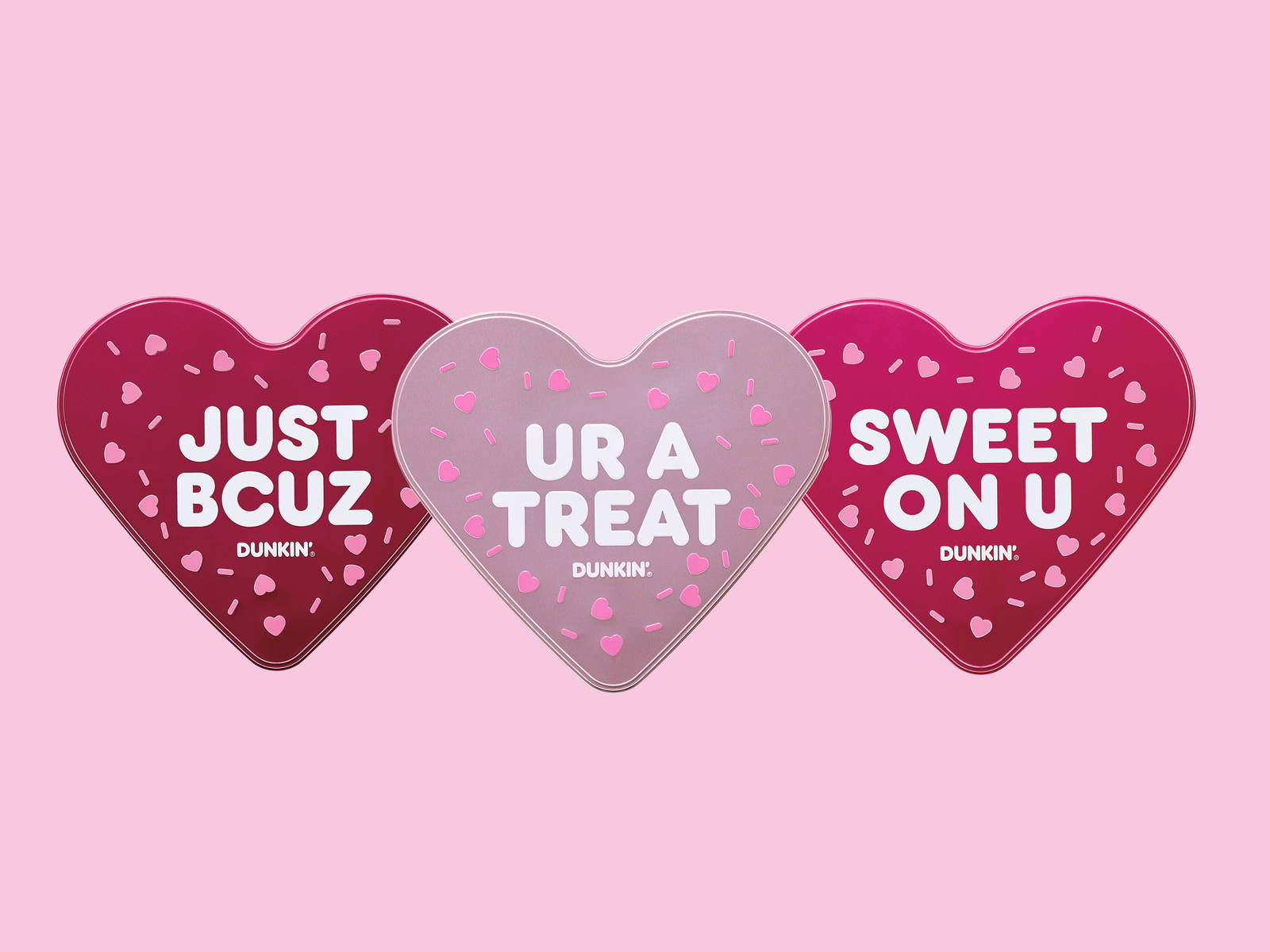 Dunkin' MUNCHKINS Valentine's Tins