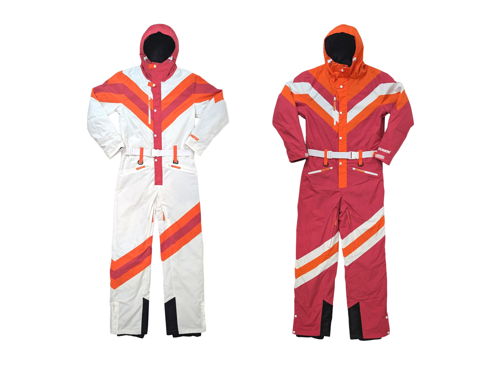 Dunkin' Winter Sports Merch Drop Ski Suits