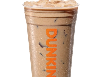 Dunkin' Caramel Chocolate Iced Protein Latte