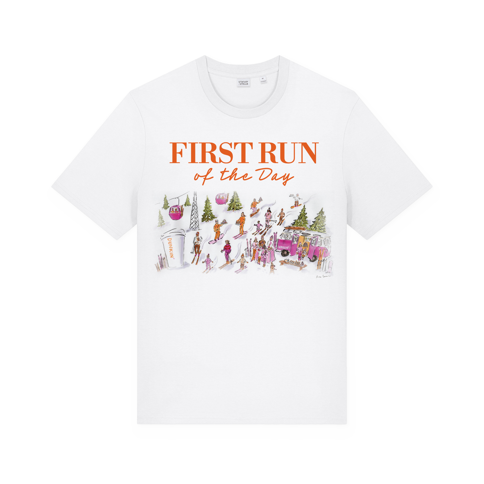 Dunkin' First Run of the Day Tee 