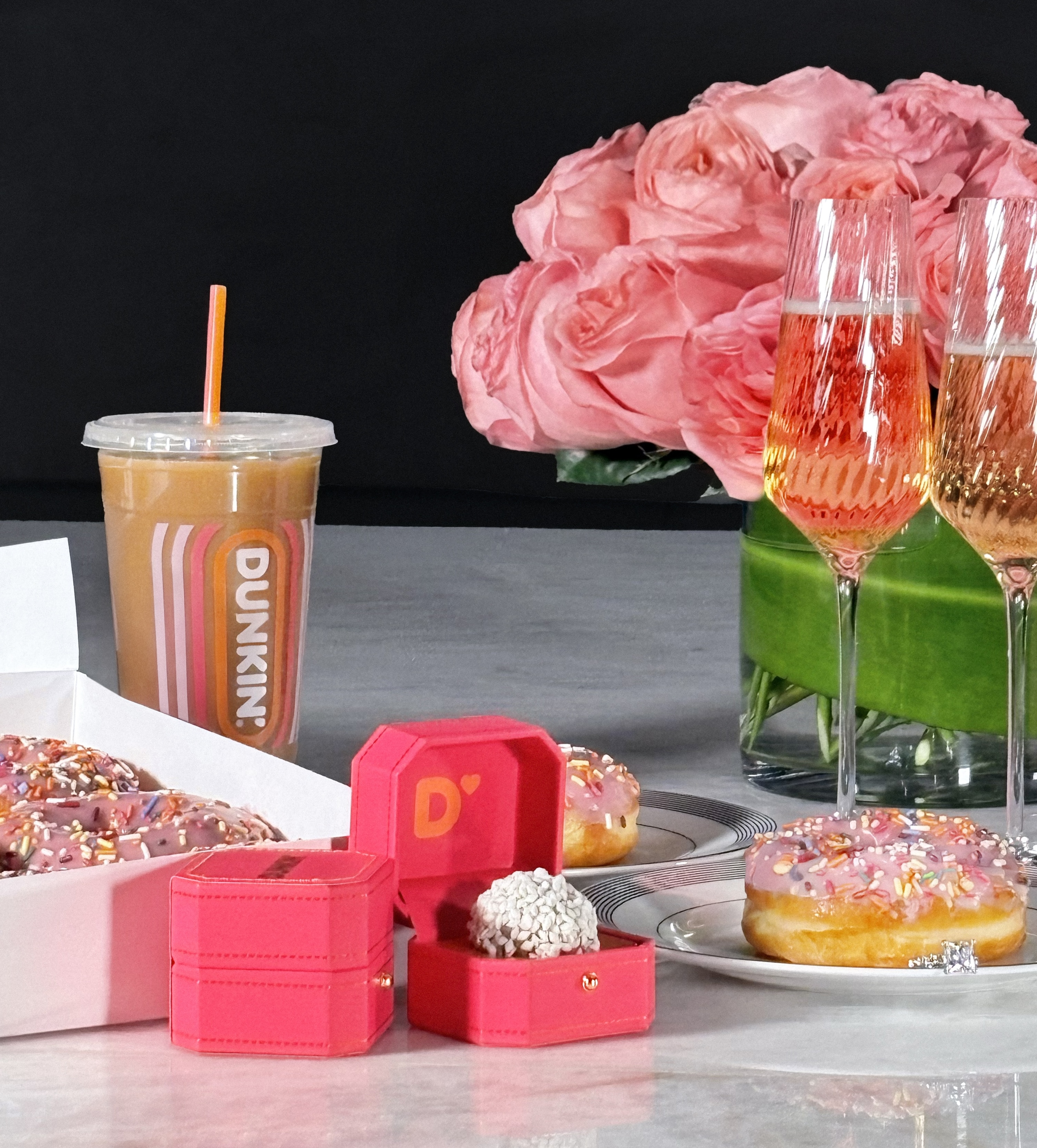 Dunkin' "I Dough" Ring Box
