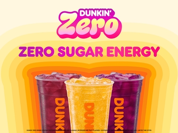 Dunkin' Zero Sugar Energy Drink Lineup