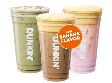 Dunkin' Banana Lineup Dunkin' Banana Lineup