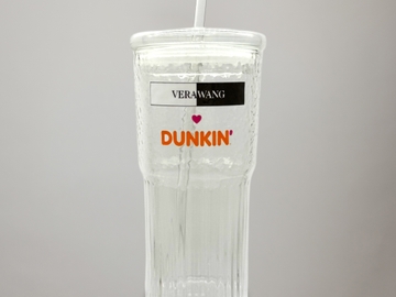 Vera Wang x Dunkin' Glass Tumbler Vera Wang x Dunkin' Glass Tumbler