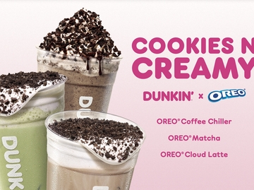 Dunkin' OREO Lineup