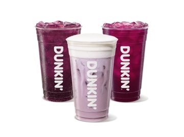 Dunkin' Black Cherry Refresher Group Shot
