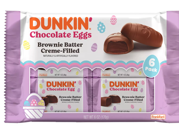 Dunkin’ Brownie Batter Creme-Filled Chocolate Eggs