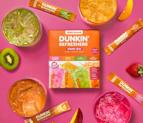 Dunkin'® and Jel Sert Bring Dunkin' Refreshers to a Pocket-Sized
