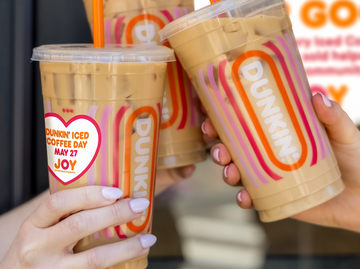 Today’s Iced Coffee Run Gives Back at Dunkin’®