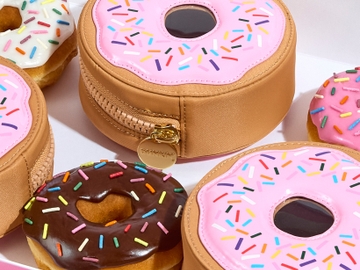 Dunkin' National Donut Day x Stoney Clover Lane Dunkin Donut Pouch Dunkin' National Donut Day x Stoney Clover Lane Dunkin Donut Pouch