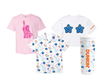 Gear Up for the Fourth with Dunkin'® Americana Merch