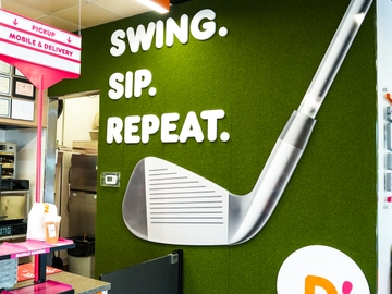 Dunkin' Golf-Inspired Westhampton Takeover