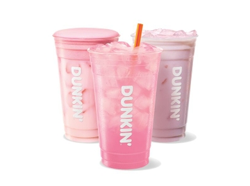 Dunkin' Pink Pineapple Lineup Dunkin' Pink Pineapple Lineup