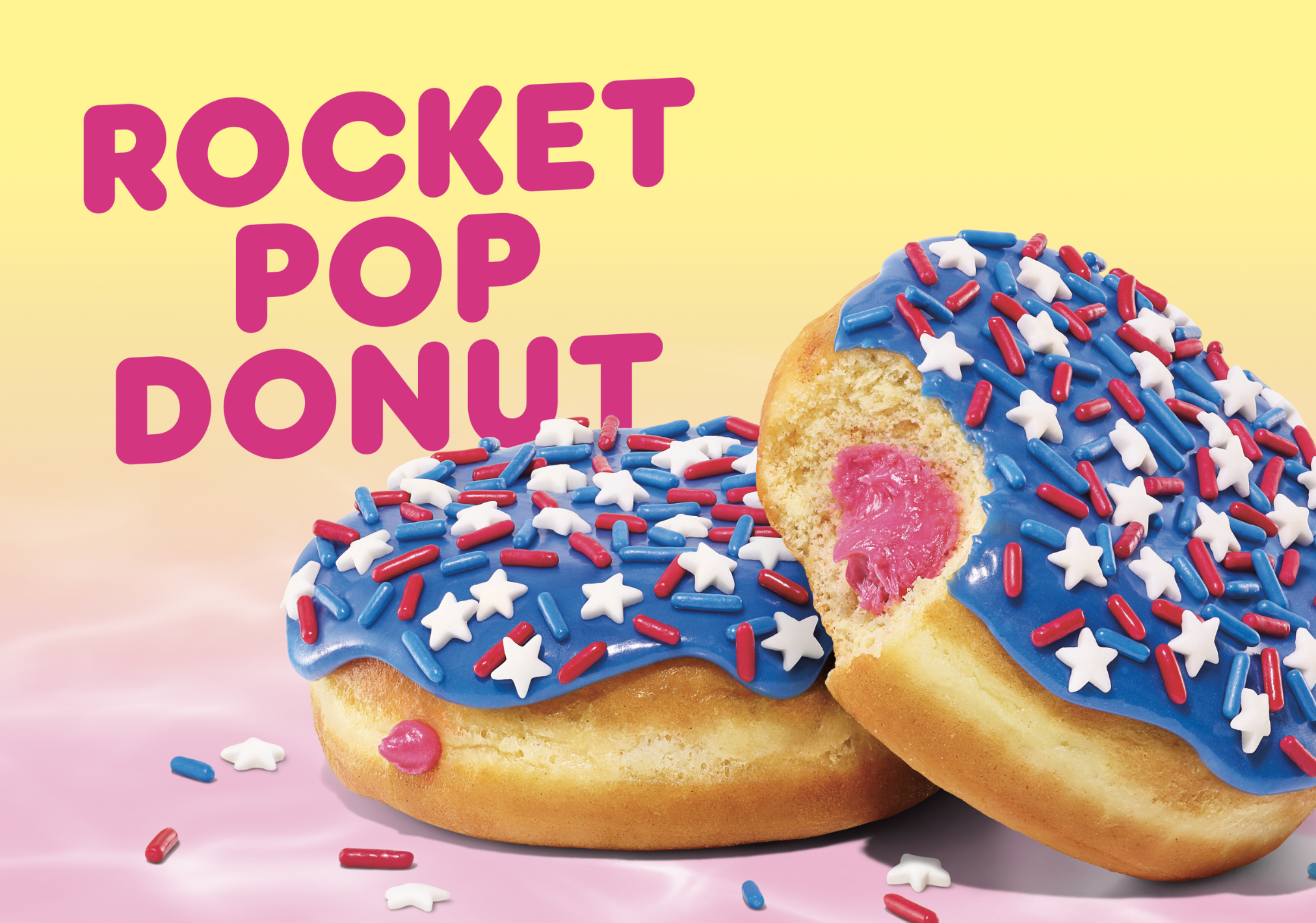 Dunkin Rocket Pop Classic Donut