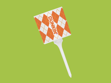 Introducing the Dunkin'® Tee Cup Holder