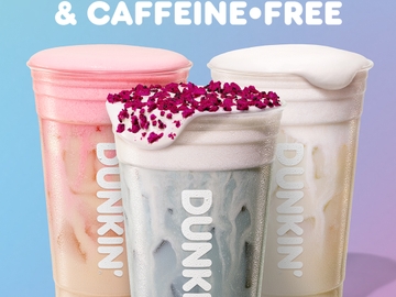 Dunkin' Suncloud Lemonades Lineup