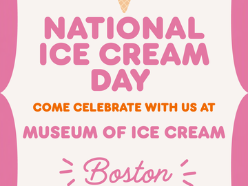 Dunkin' x MUSEUM OF ICE CREAM National Ice Cream Day